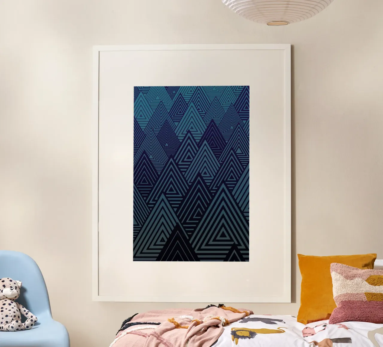 Indigo Forest poster da Angelo Cerantola