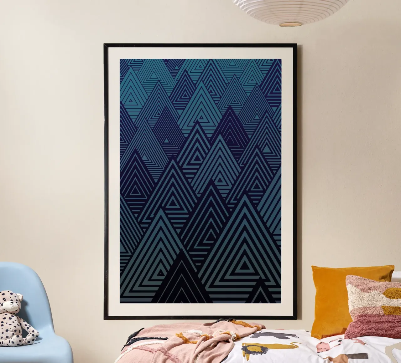 Indigo Forest poster da Angelo Cerantola