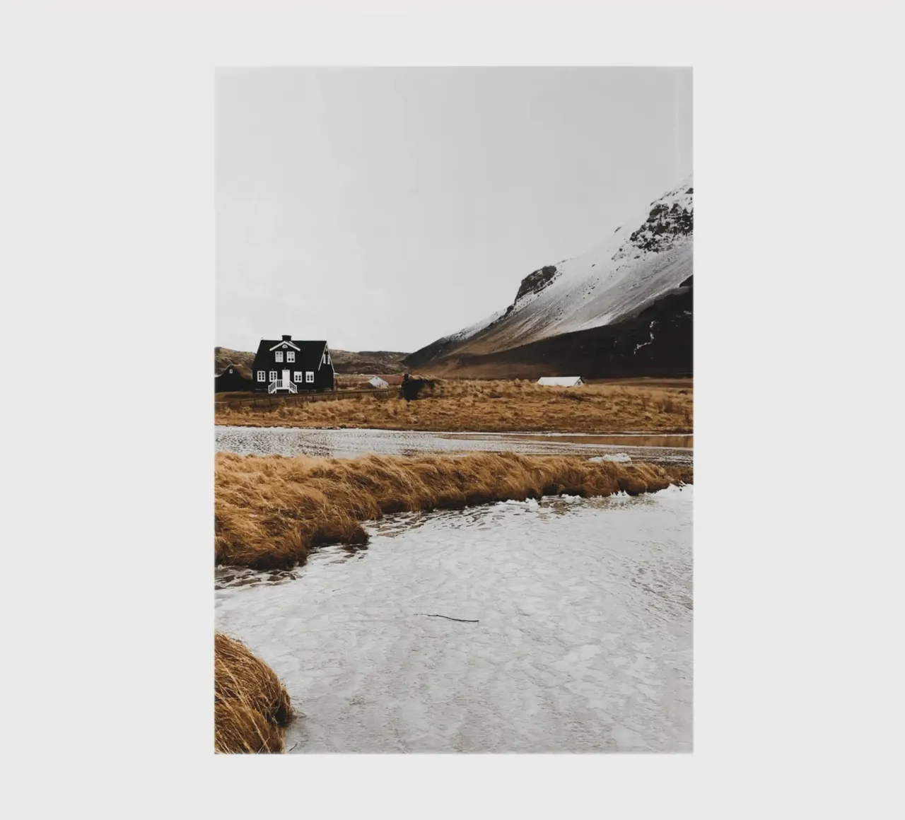 Paesaggio scandinavo in caldi colori naturali diario da Whole©