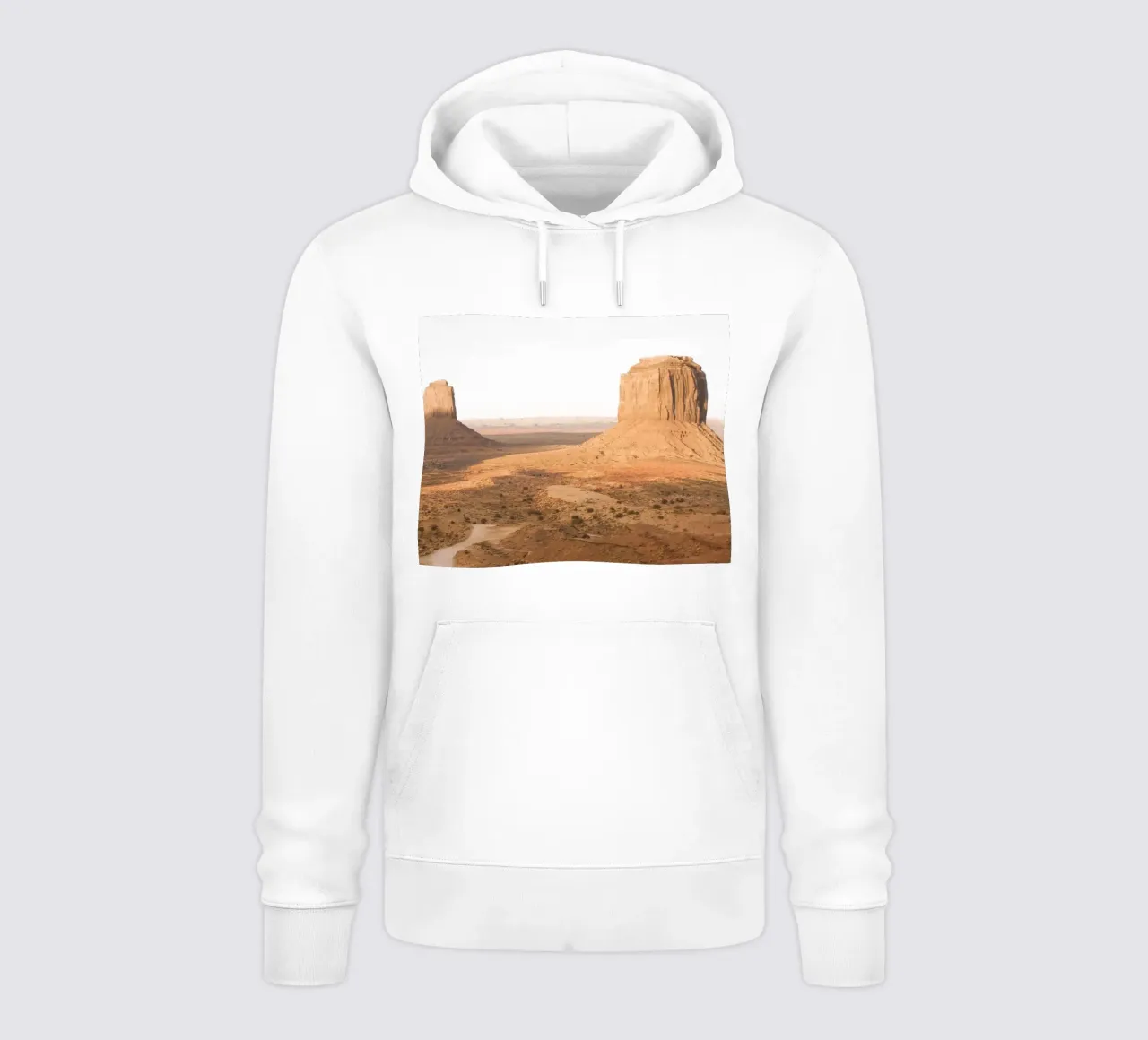 Paesaggio della Monument Valley: paesaggio desertico dai toni caldi felpa con cappuccio da Whole©