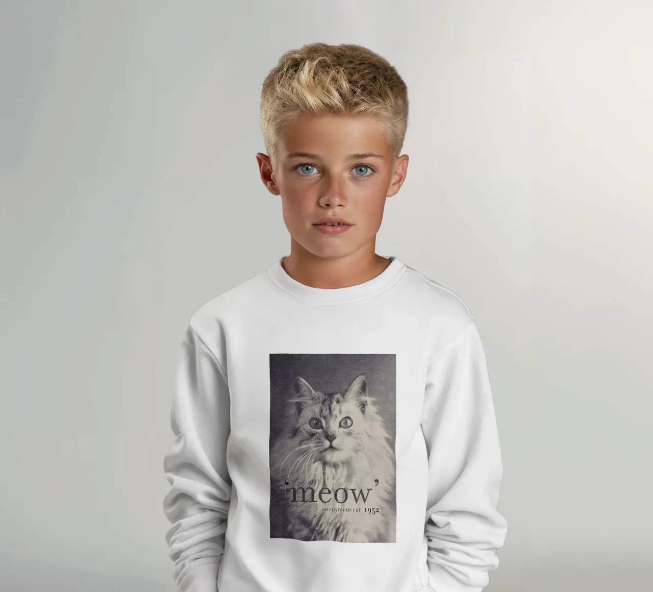 Famous Quote - Cat felpa bambino da Florent Bodart