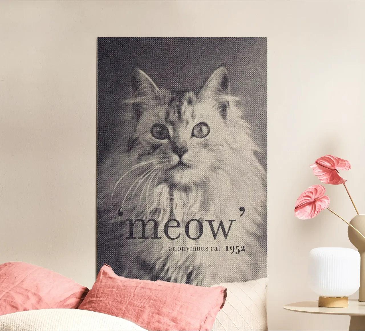 Famous Quote - Cat hahnemühle by Florent Bodart