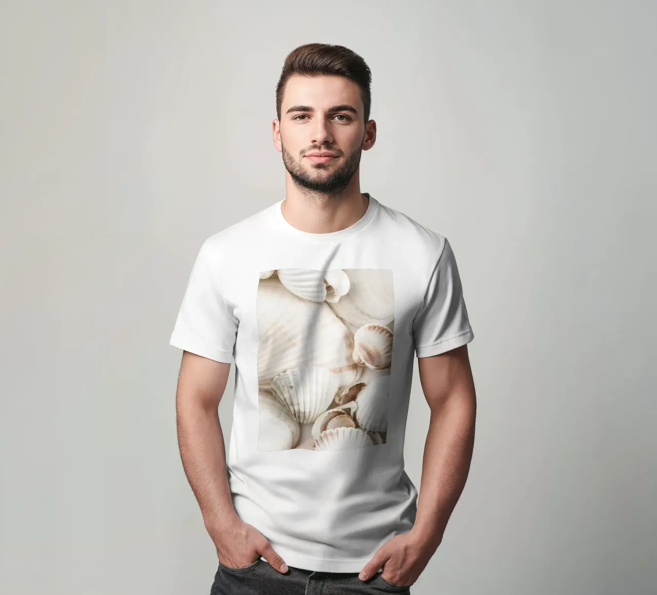 Shell design - a natural maritime look for the home t-shirt by Whole©