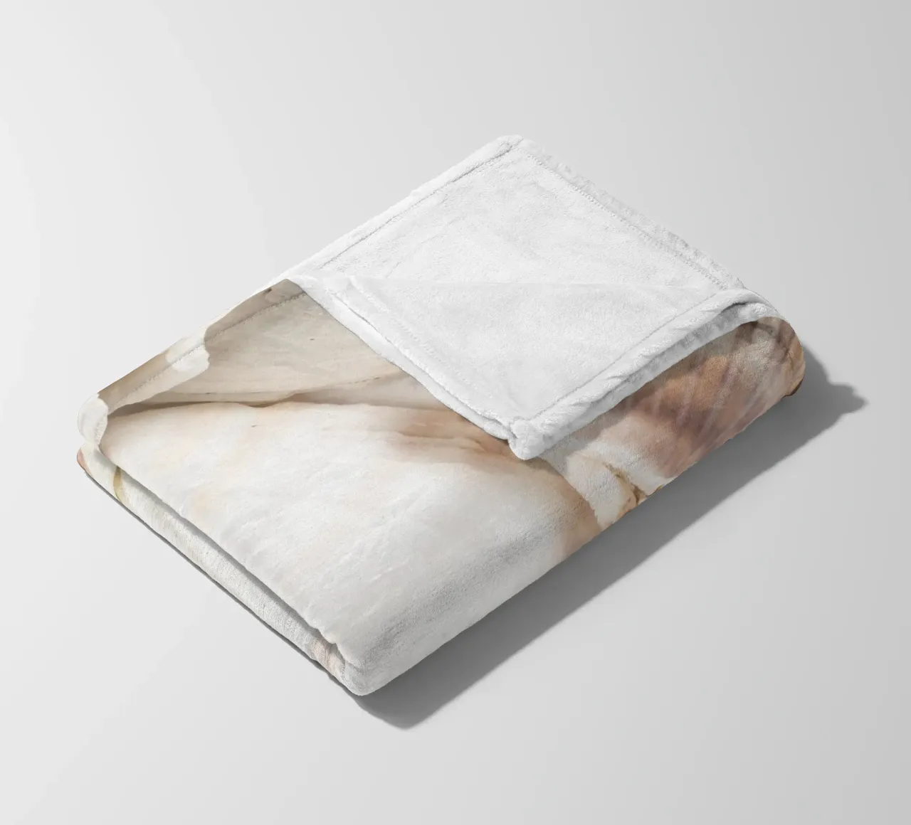 Schelpdesign - een natuurlijke maritieme look voor thuis fleecedeken van Whole©