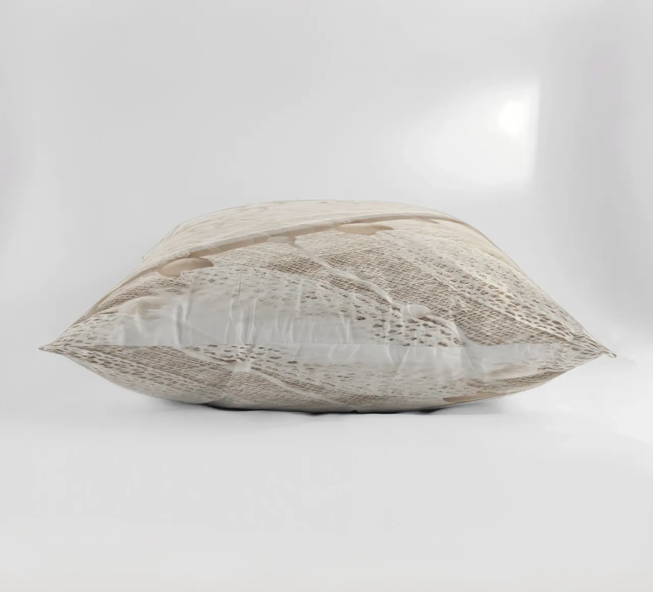 Boho dreamcatcher - natural lightness for your home decorative cushion by Whole©