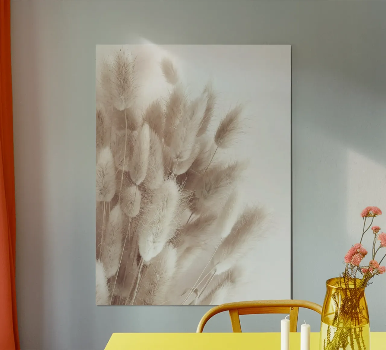 Soft pampas grass - natural elegance in boho style hahnemühle by Whole©