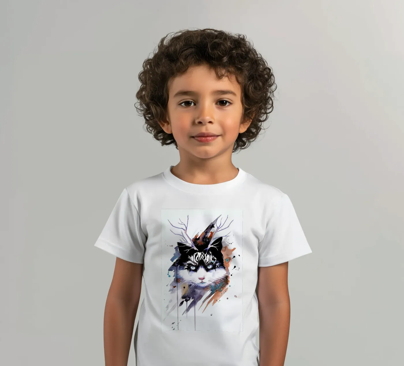 Cat t-shirt bambini da Pixie Cold