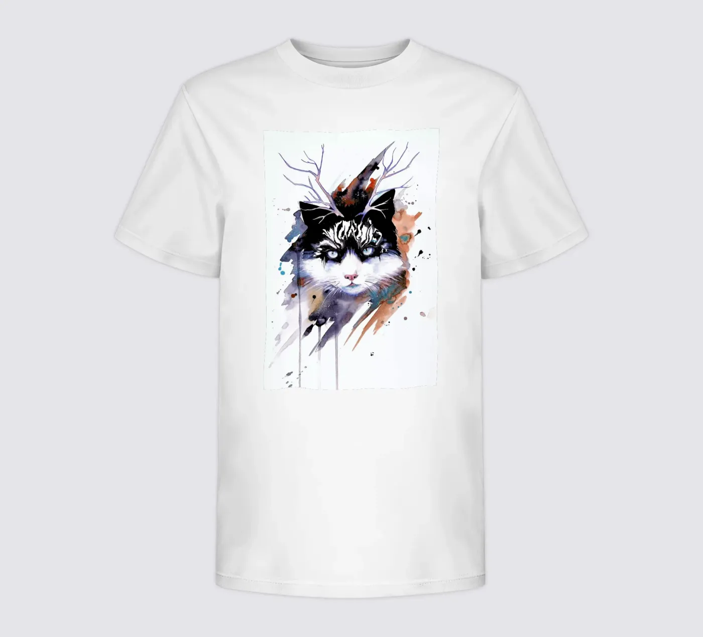 Cat kinder t-shirt van Pixie Cold