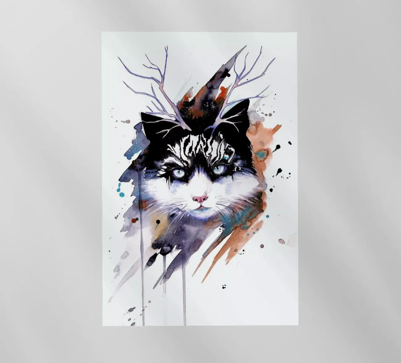 Cat pellicola backlit da Pixie Cold