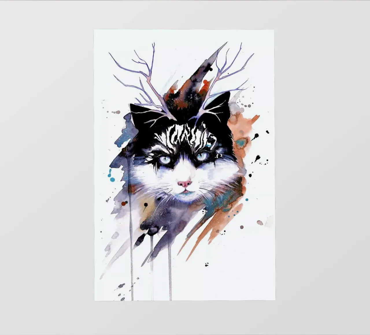 Cat pellicola backlit da Pixie Cold