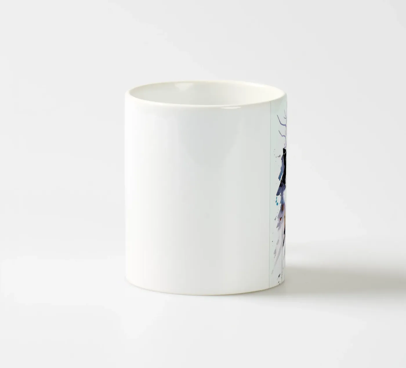 Cat ceramic mug by Pixie Cold