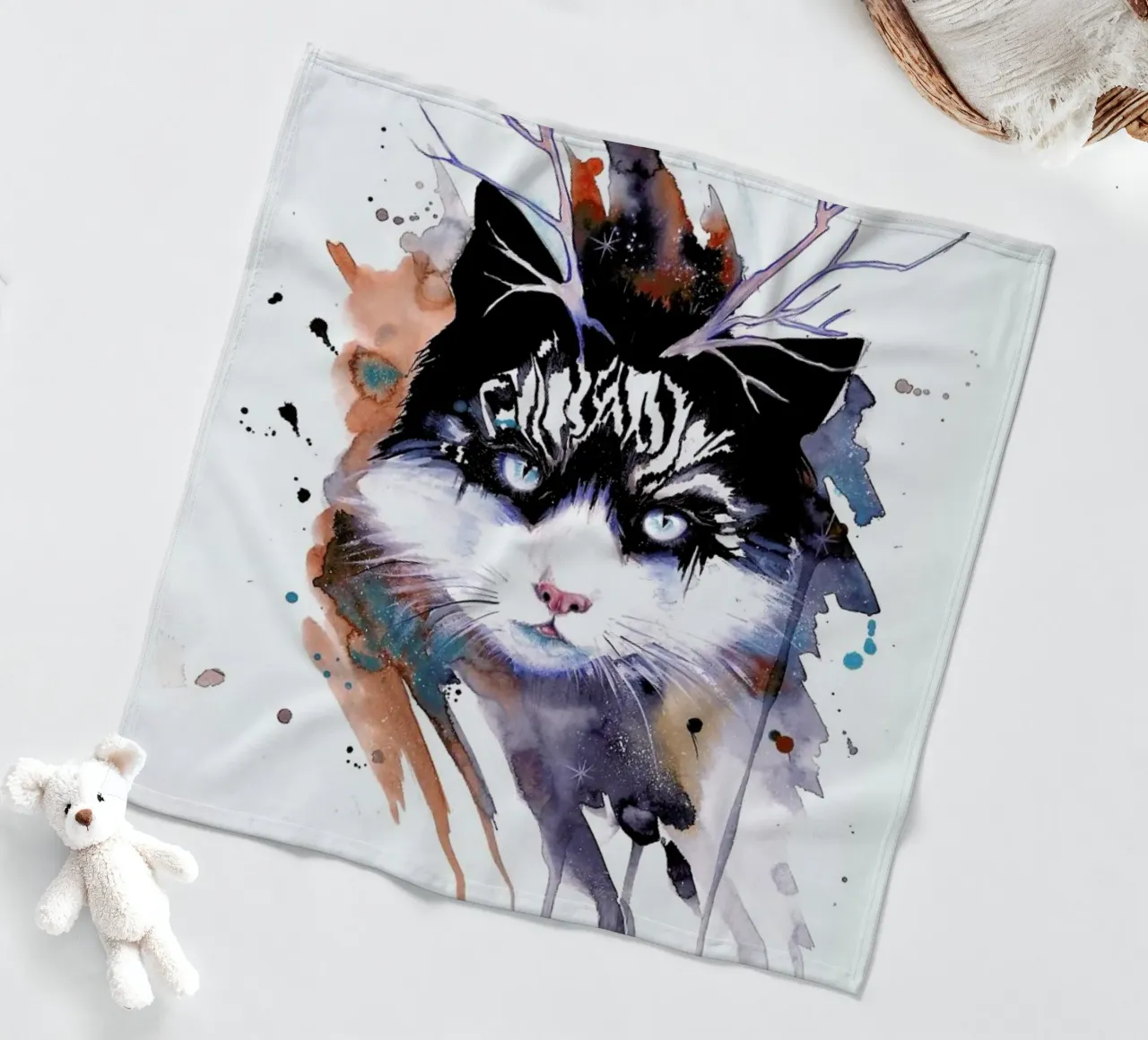 Cat Fleecedecke von Pixie Cold