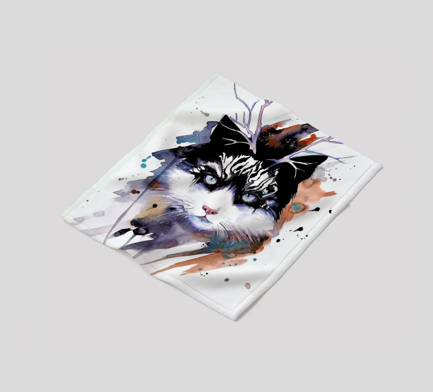 Cat Fleecedecke von Pixie Cold