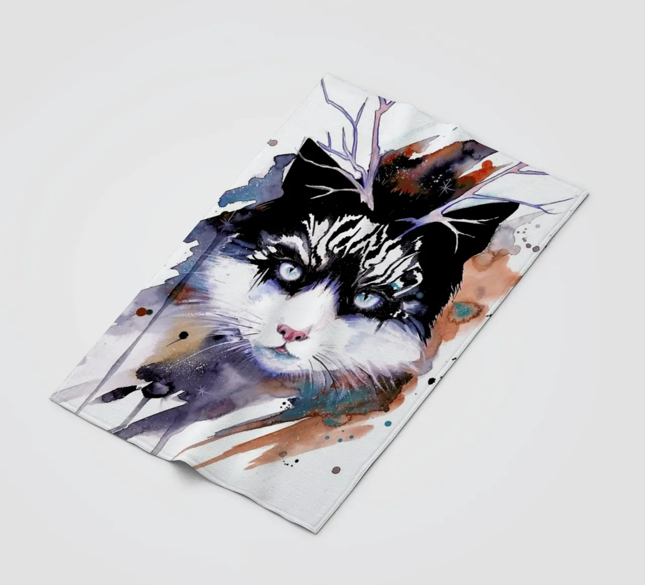 Cat Fleecedecke von Pixie Cold