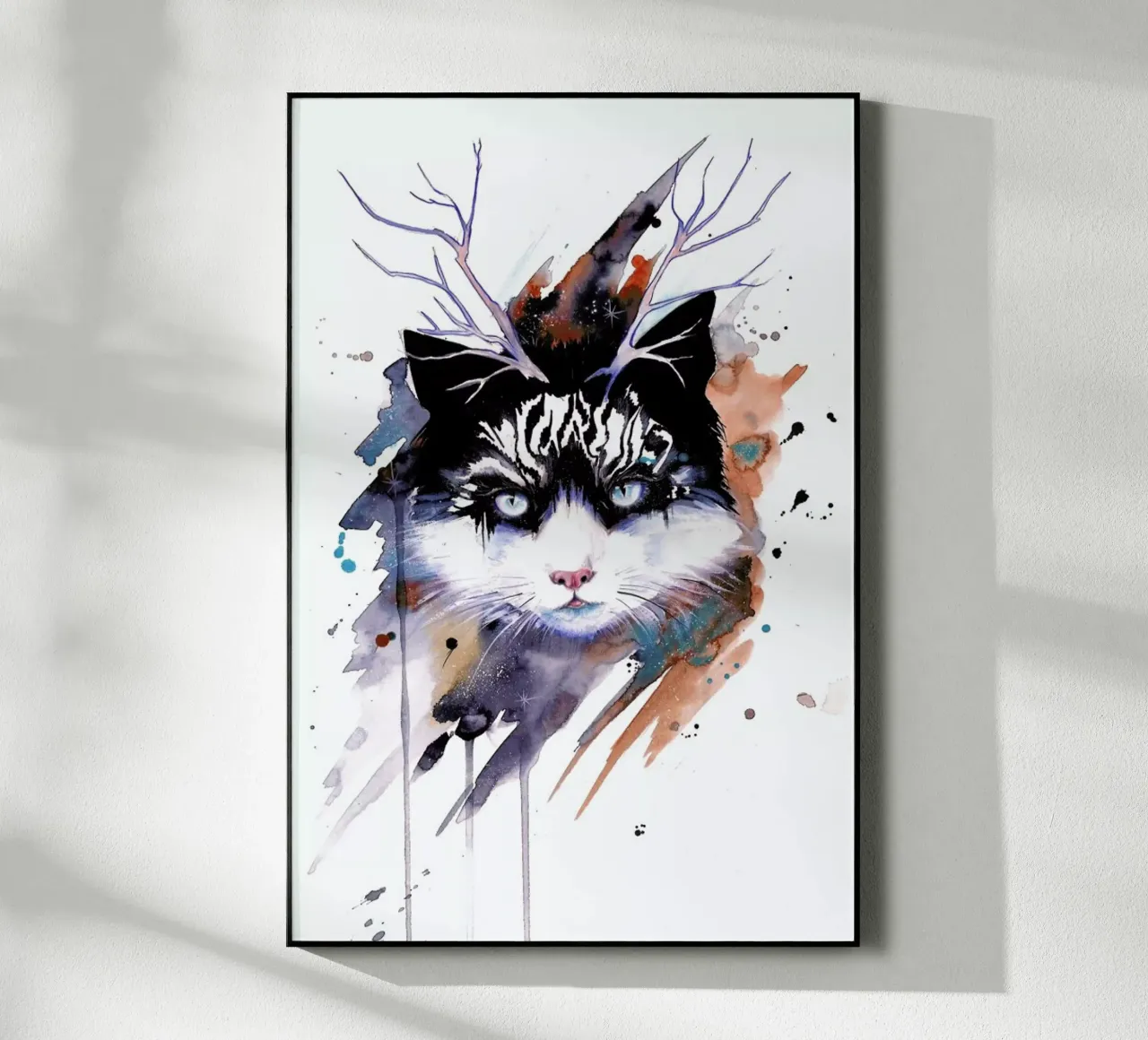 Cat Acryl-Glas von Pixie Cold