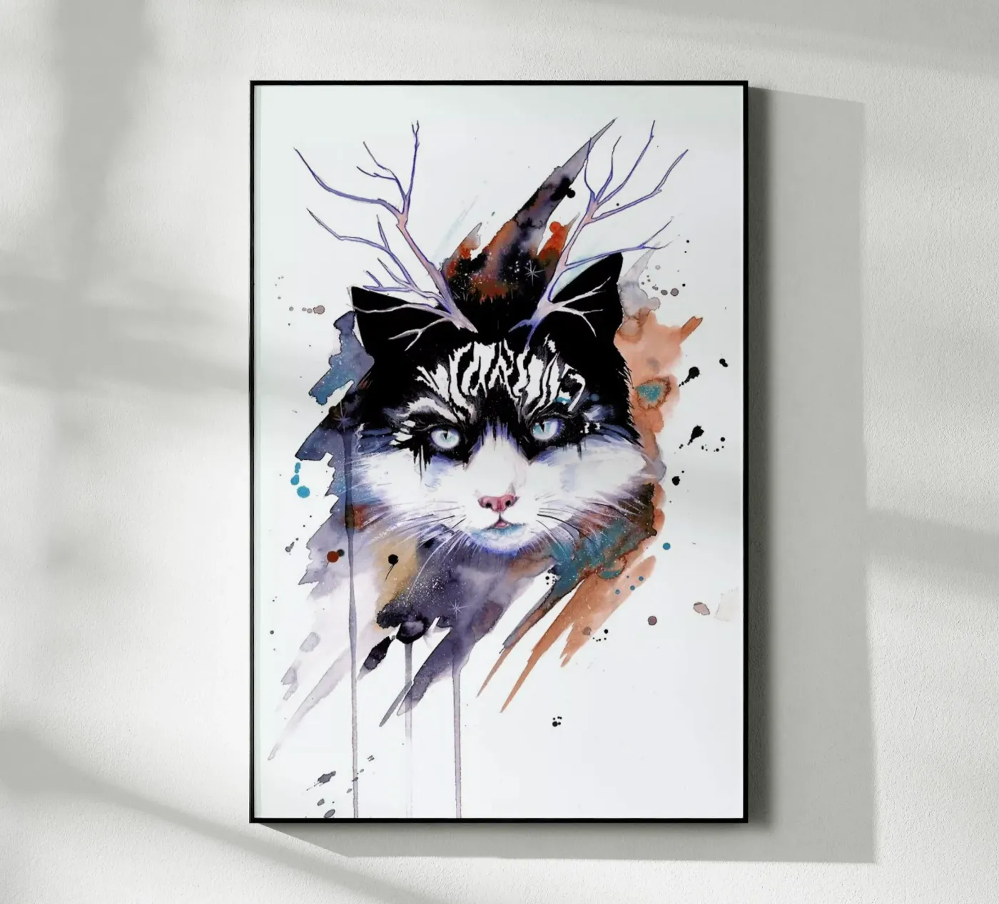 Cat plexiglas de Pixie Cold