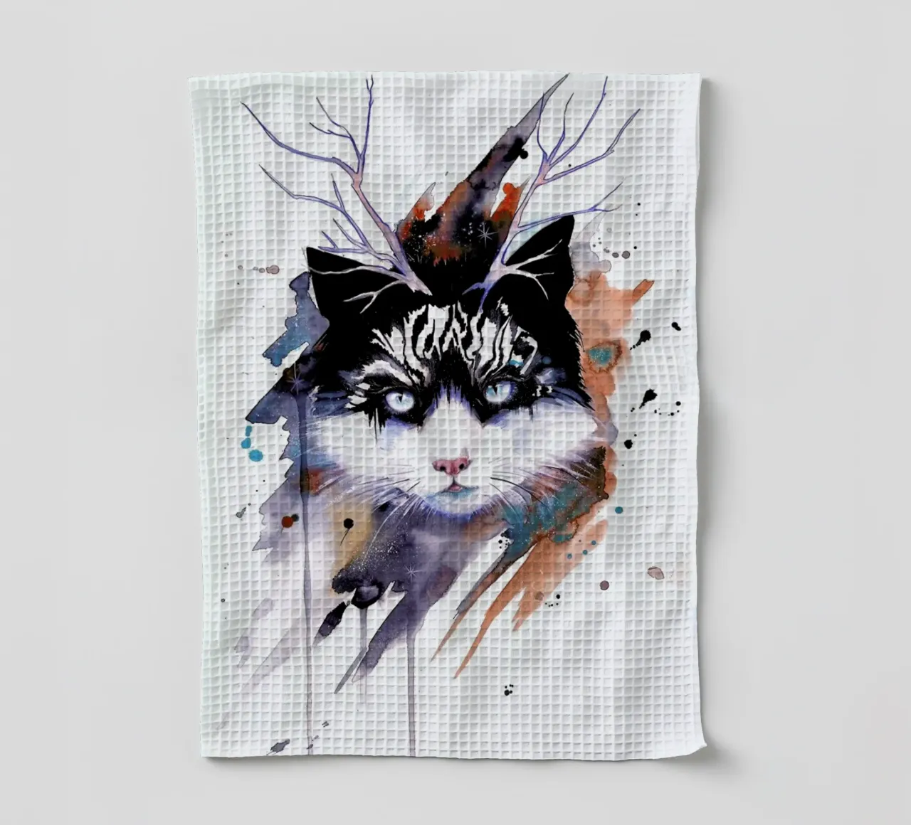 Cat canovaccio da cucina da Pixie Cold