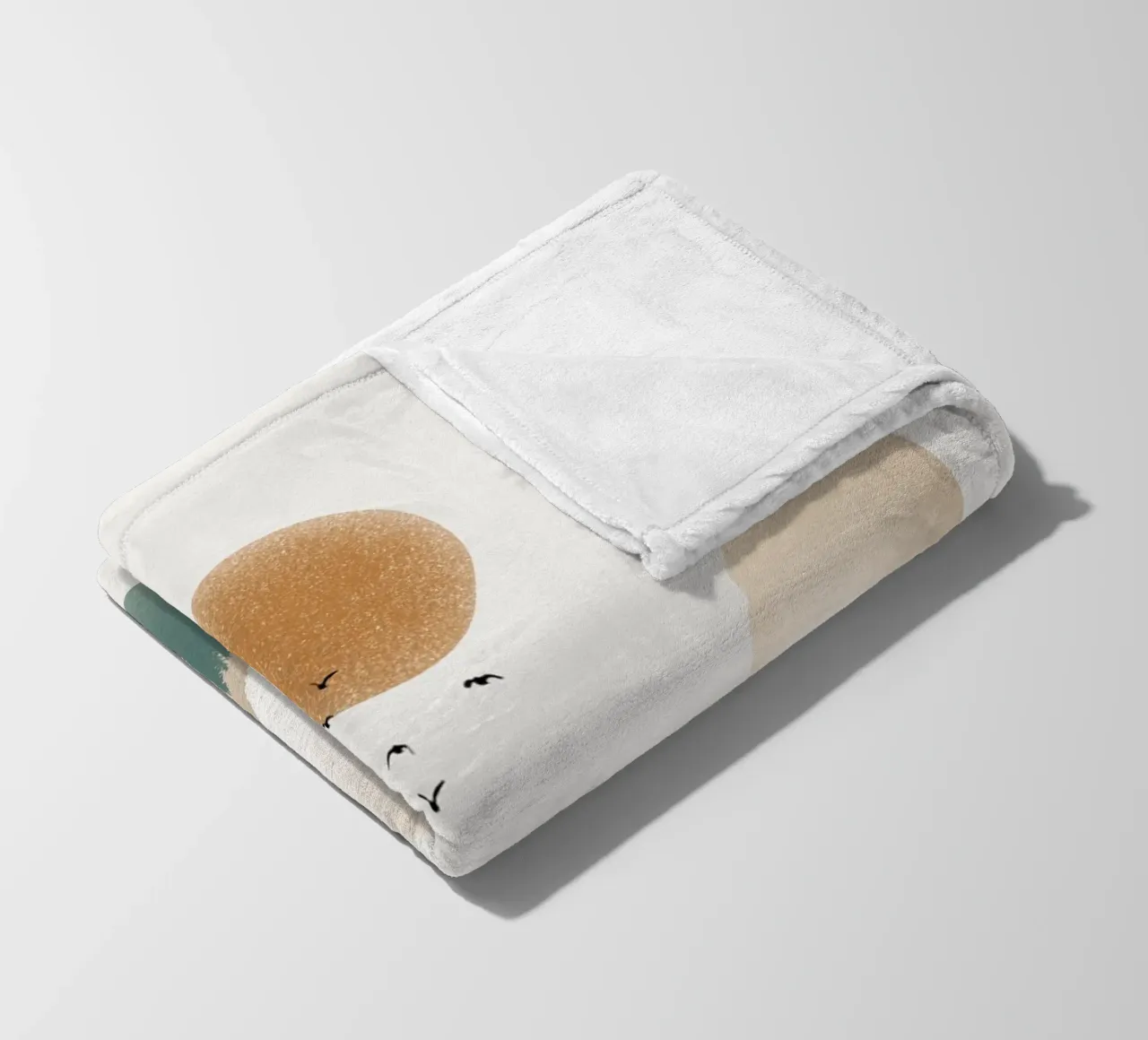 Terra fleece blanket by Froze Studio