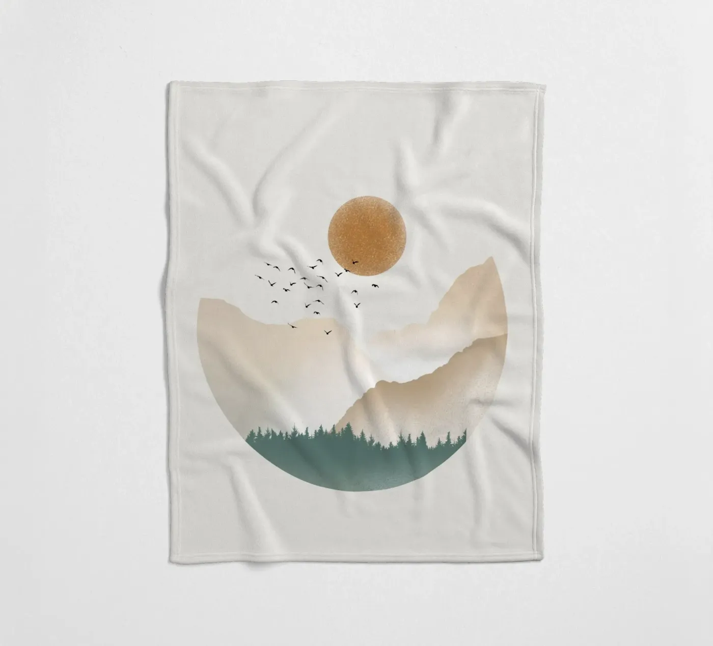 Terra fleecedeken van Froze Studio