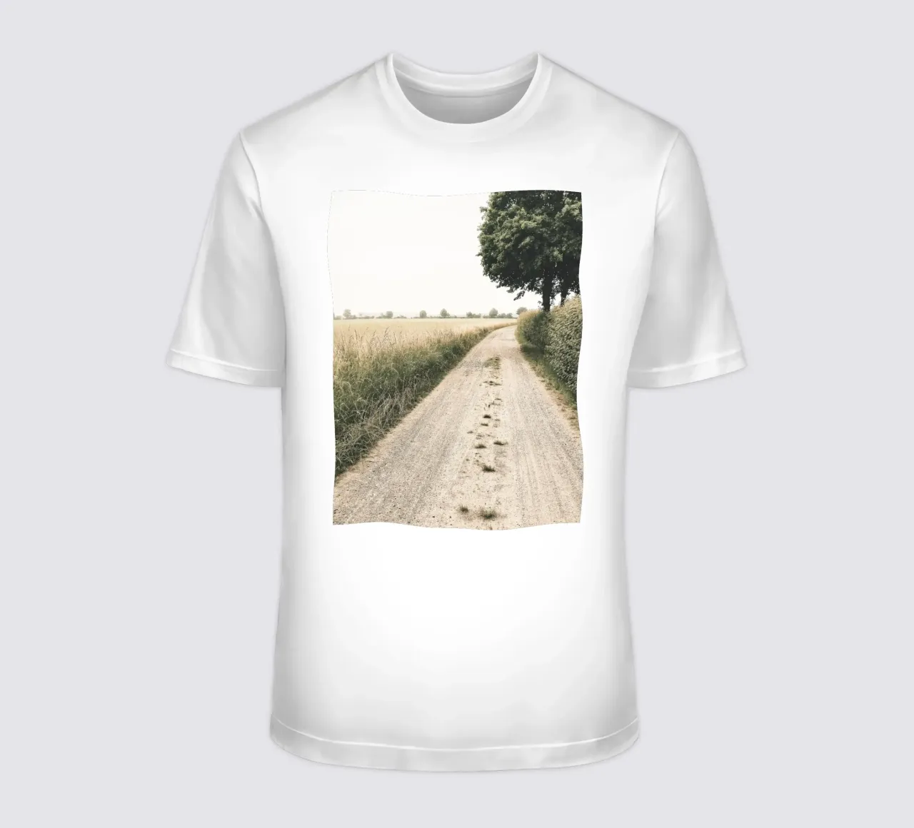 Sentiero rurale - Design naturalistico minimalista t-shirt da Whole©