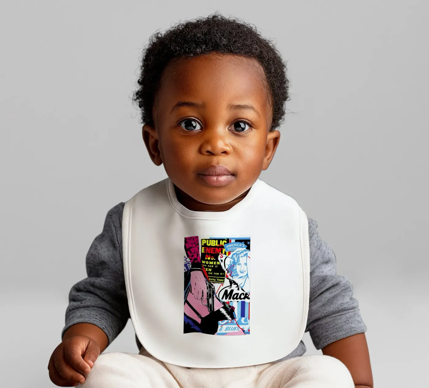 Mack baby bib by JRuggs