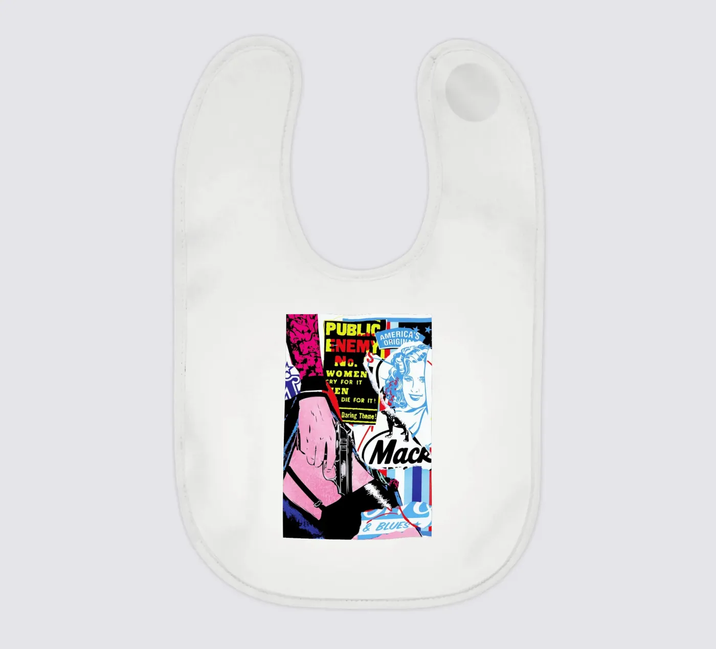 Mack baby bib by JRuggs
