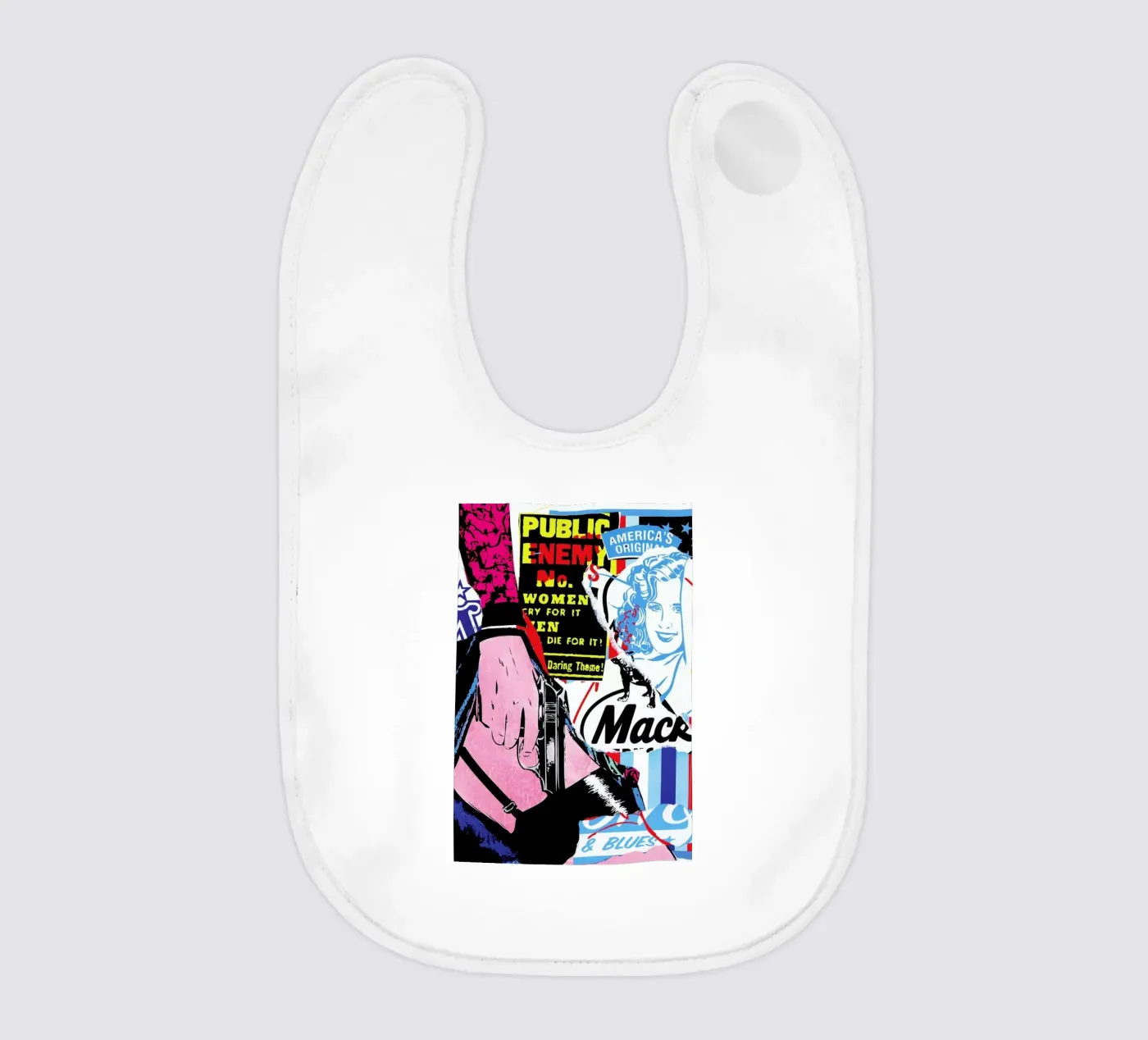 Mack baby bib by JRuggs