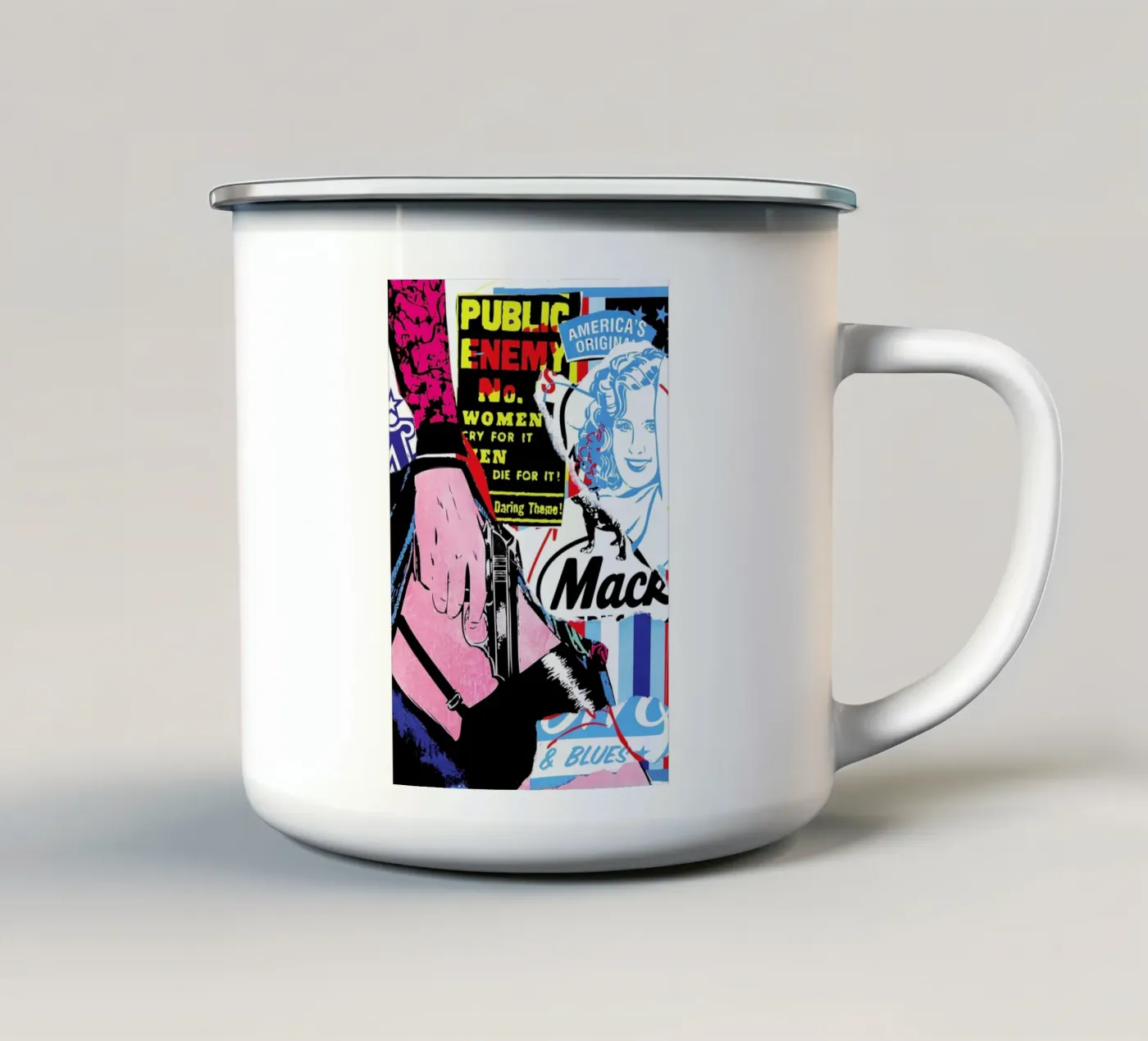 Mack enamel mug by JRuggs