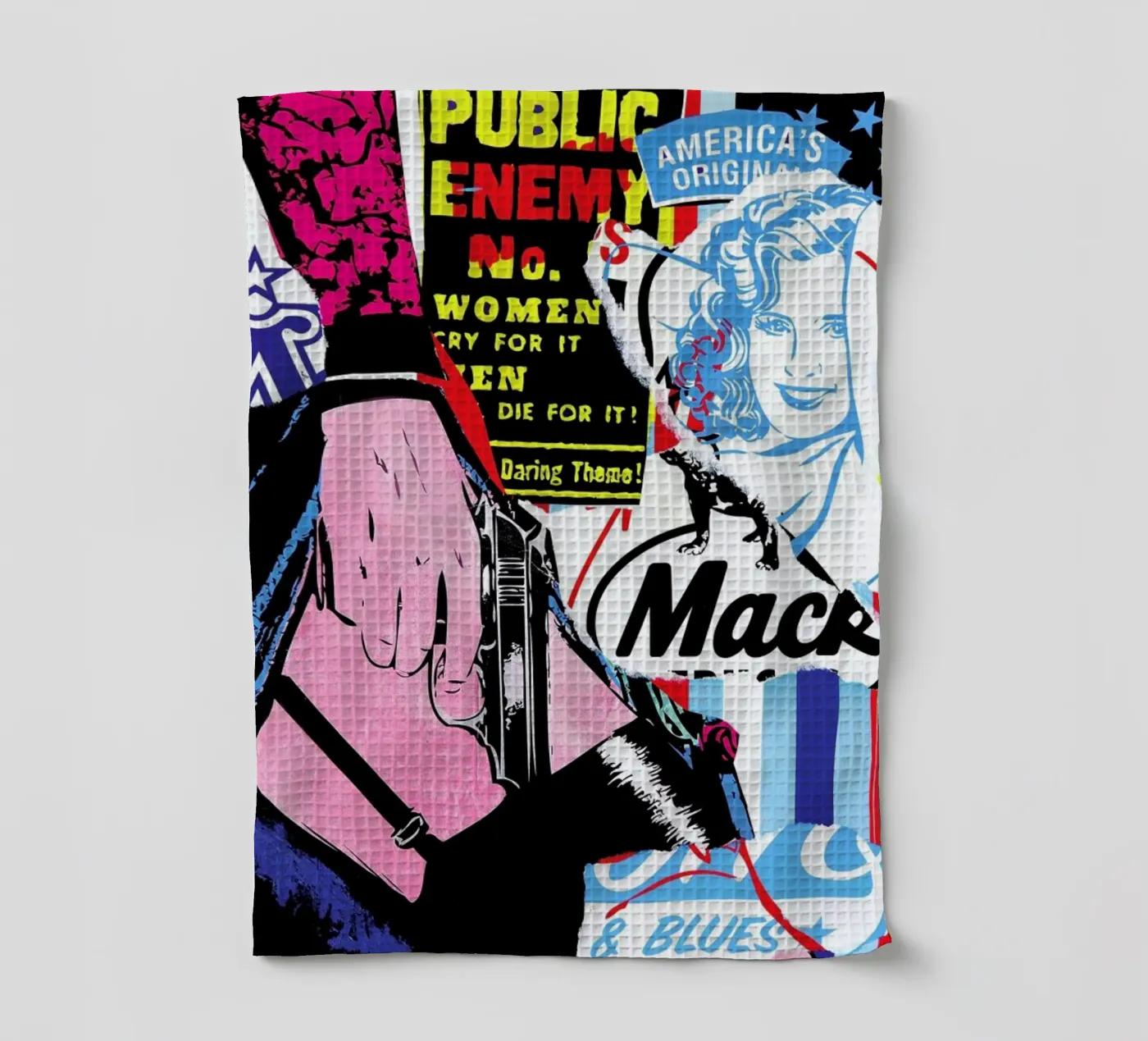 Mack tea towel by JRuggs