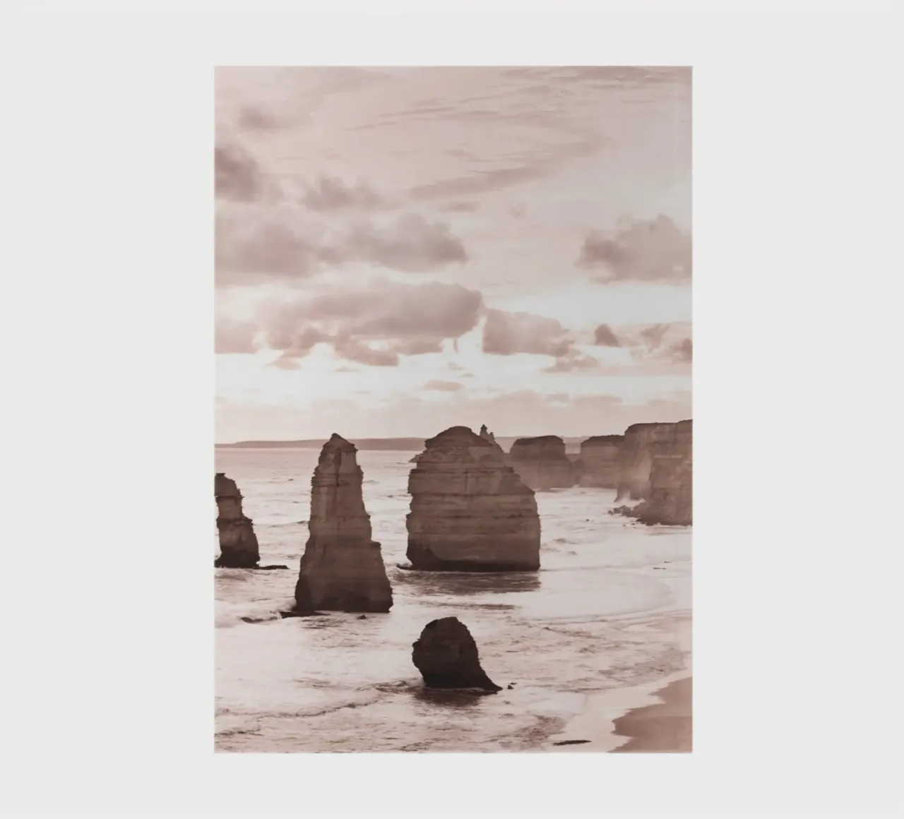 Majestic coastal cliffs - the power of nature notebook by Whole©