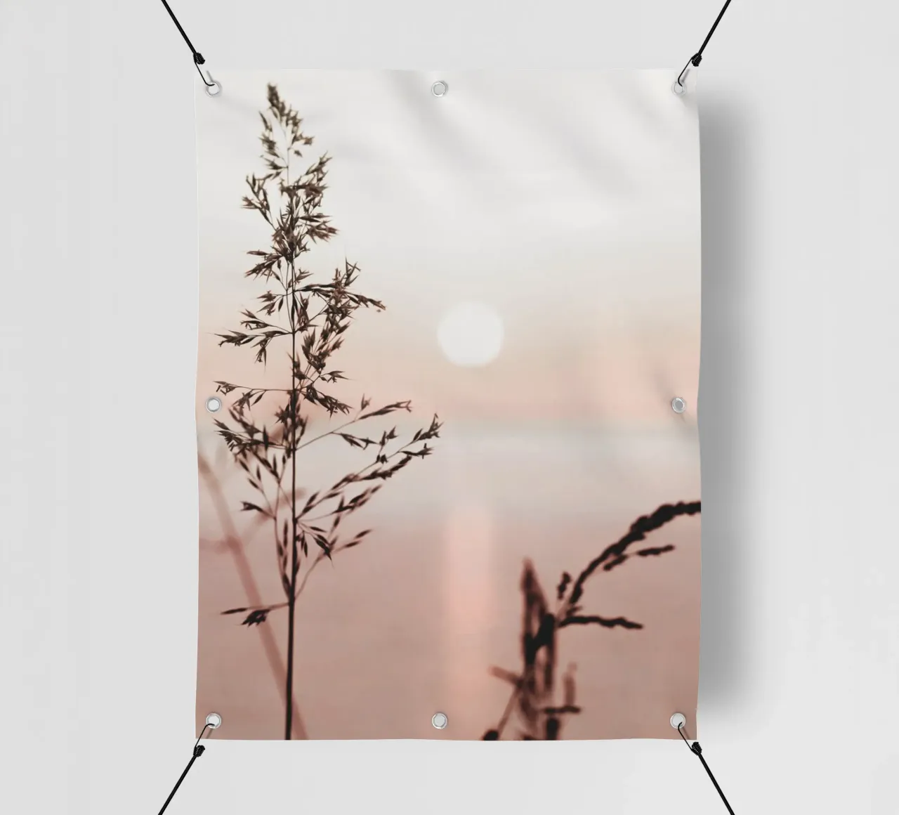 Grasses in the sunset - the tranquillity of nature pvc cover by Whole©