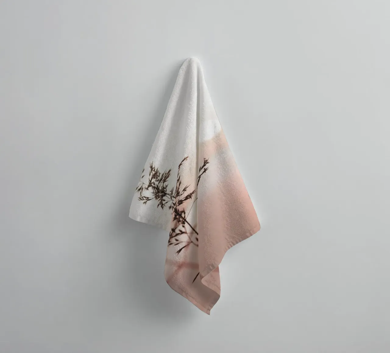 Grasses in the sunset - the tranquillity of nature towel by Whole©