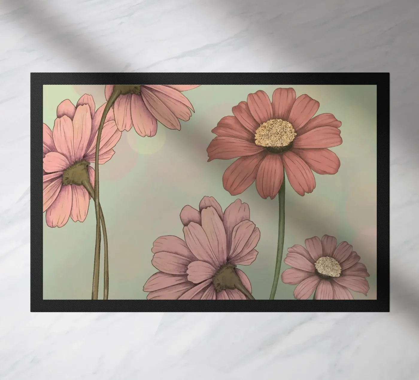 Flowers Fußmatte von AtelierTamtam