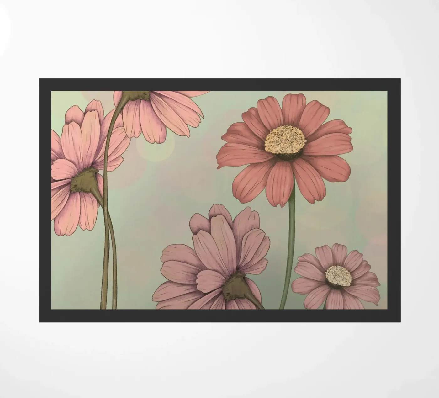 Flowers Fußmatte von AtelierTamtam