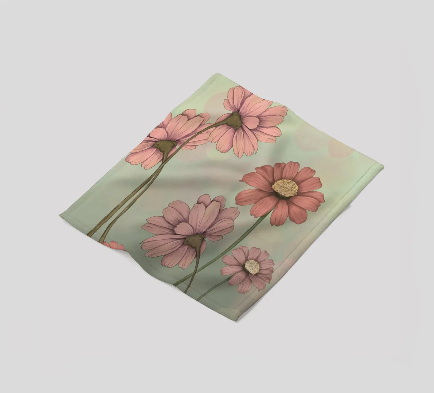 Flowers Fleecedecke von AtelierTamtam