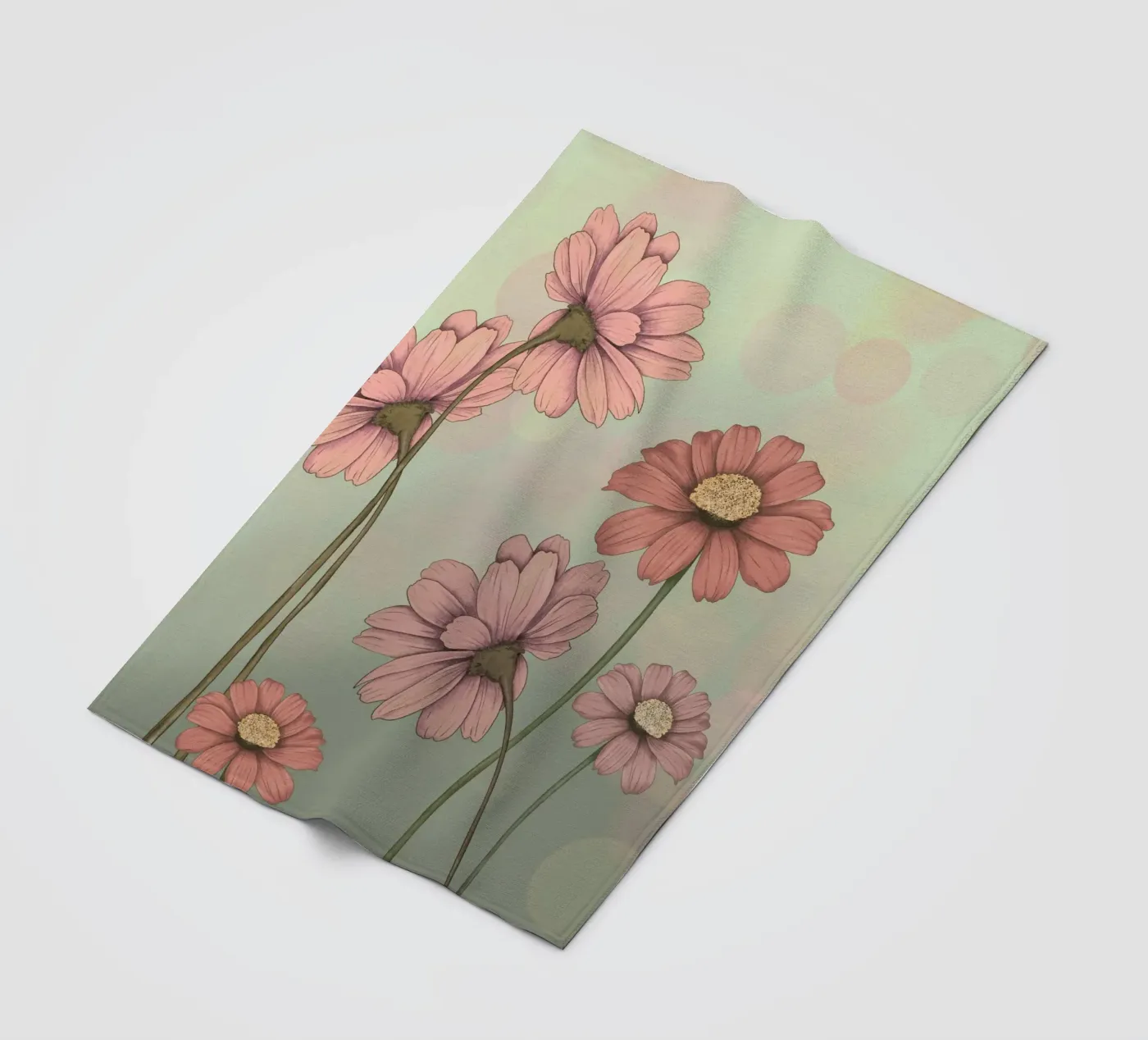 Flowers Fleecedecke von AtelierTamtam