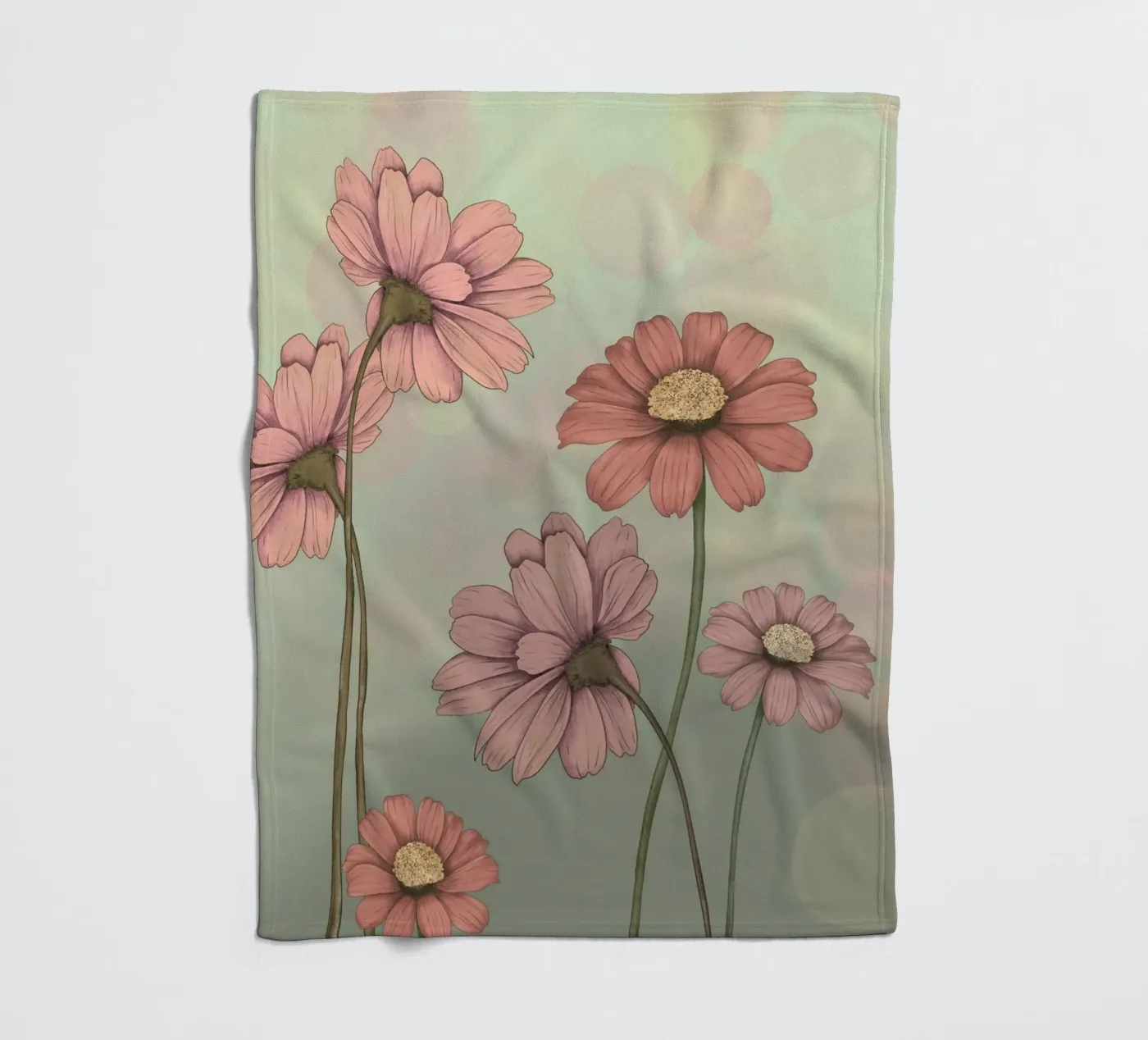 Flowers Fleecedecke von AtelierTamtam