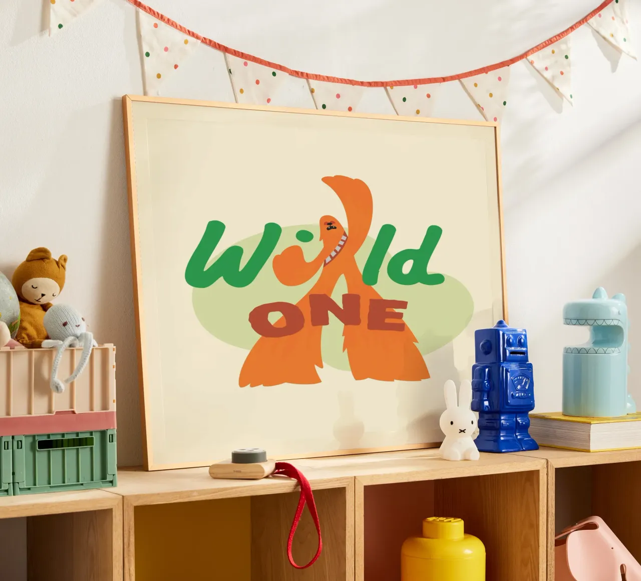 CHEWBACCA - WILD ONE poster con telaio in alluminio da Star Wars