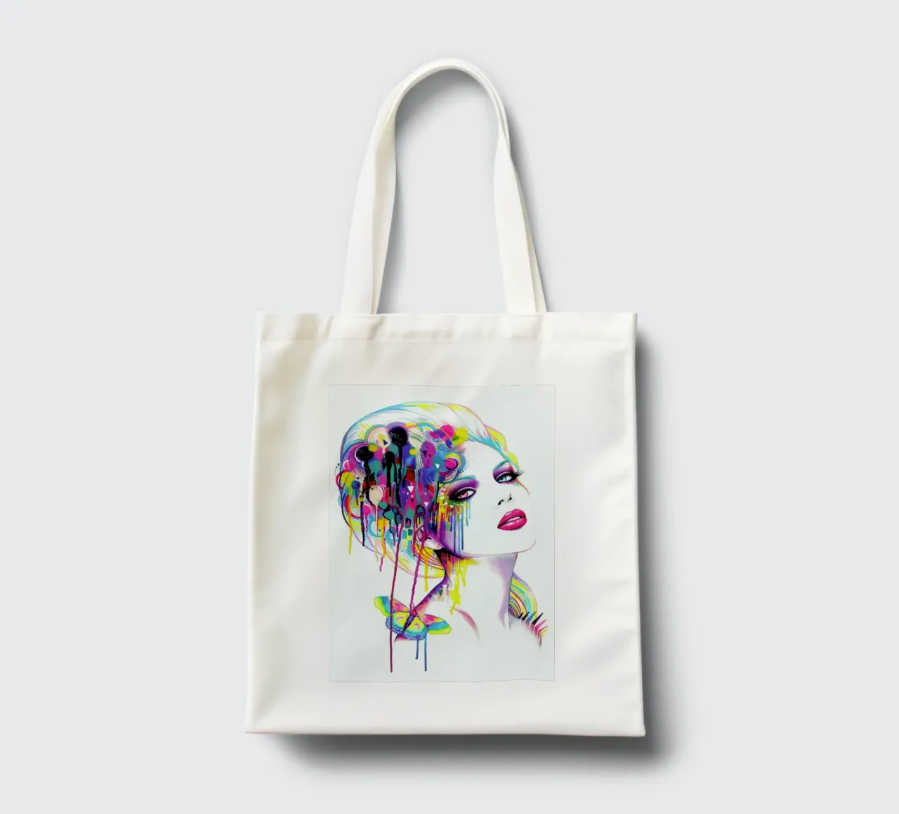 Color Portrait tote bag by Pixie Cold