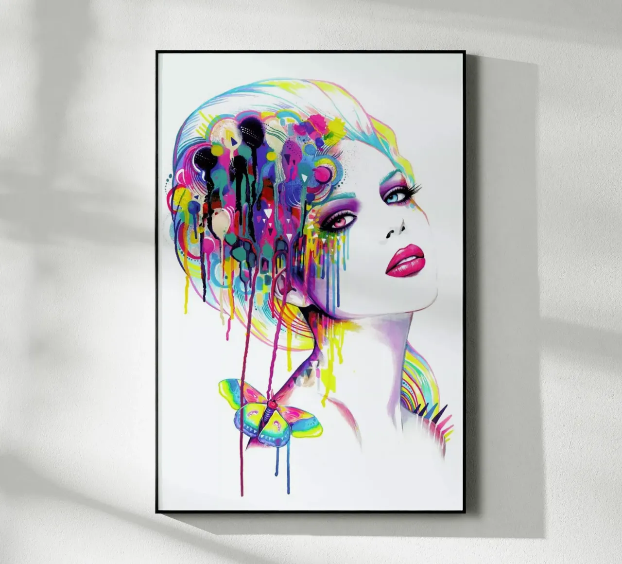 Color Portrait plexiglass da Pixie Cold