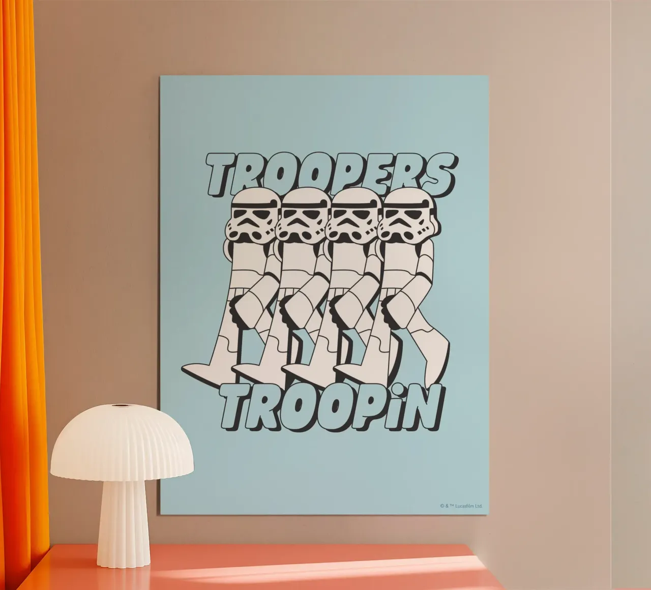 TROOPERS TROOPIN poster by Star Wars