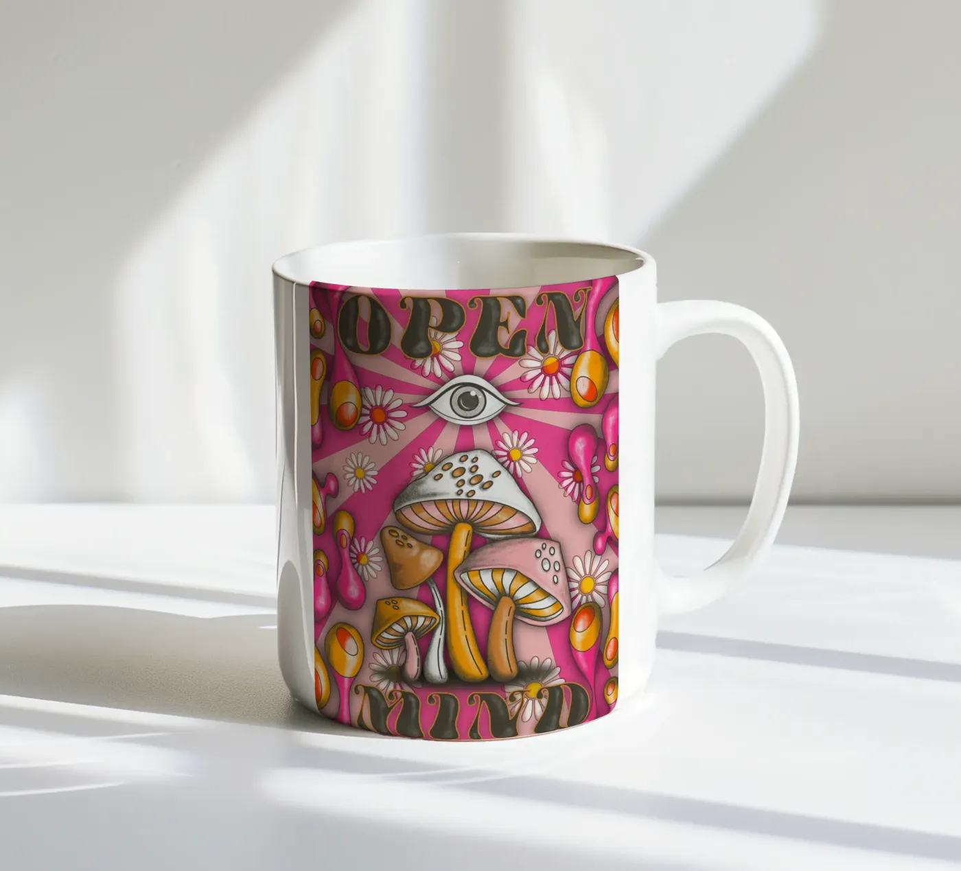 Open Mind ceramic mug by AtelierTamtam