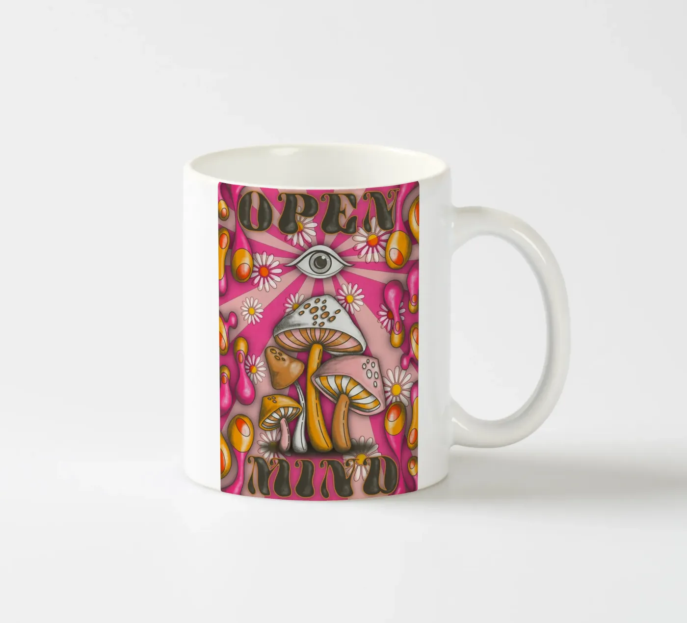 Open Mind ceramic mug by AtelierTamtam