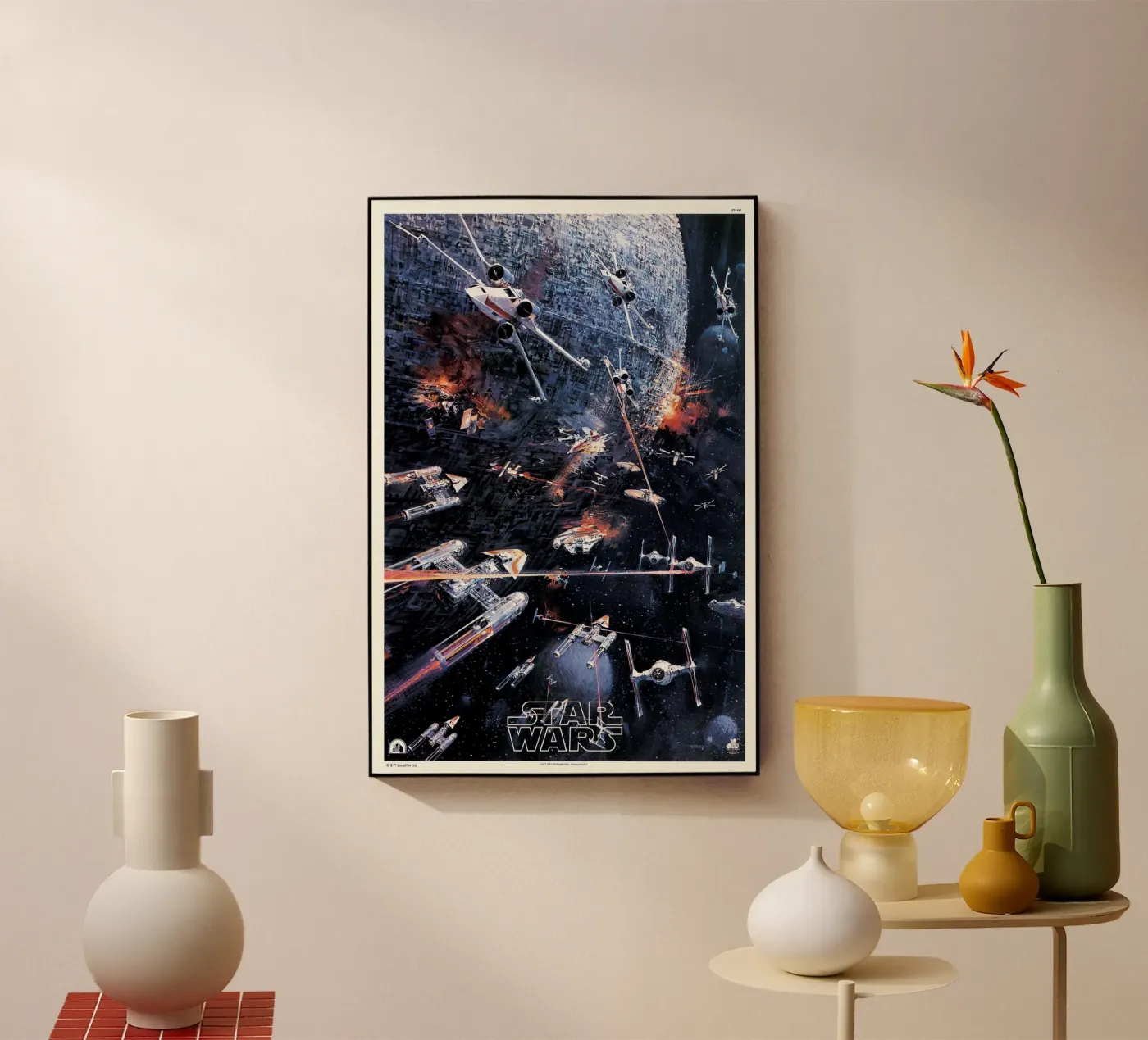 RETRO - STAR WARS GALAXY plexiglass da Star Wars
