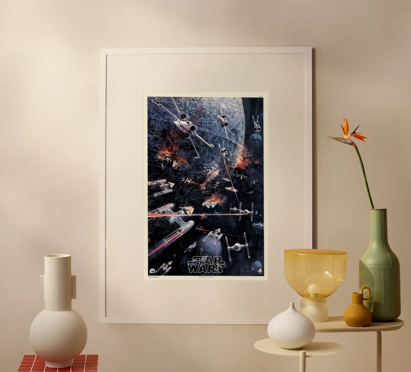 RETRO - STAR WARS GALAXY poster de Star Wars