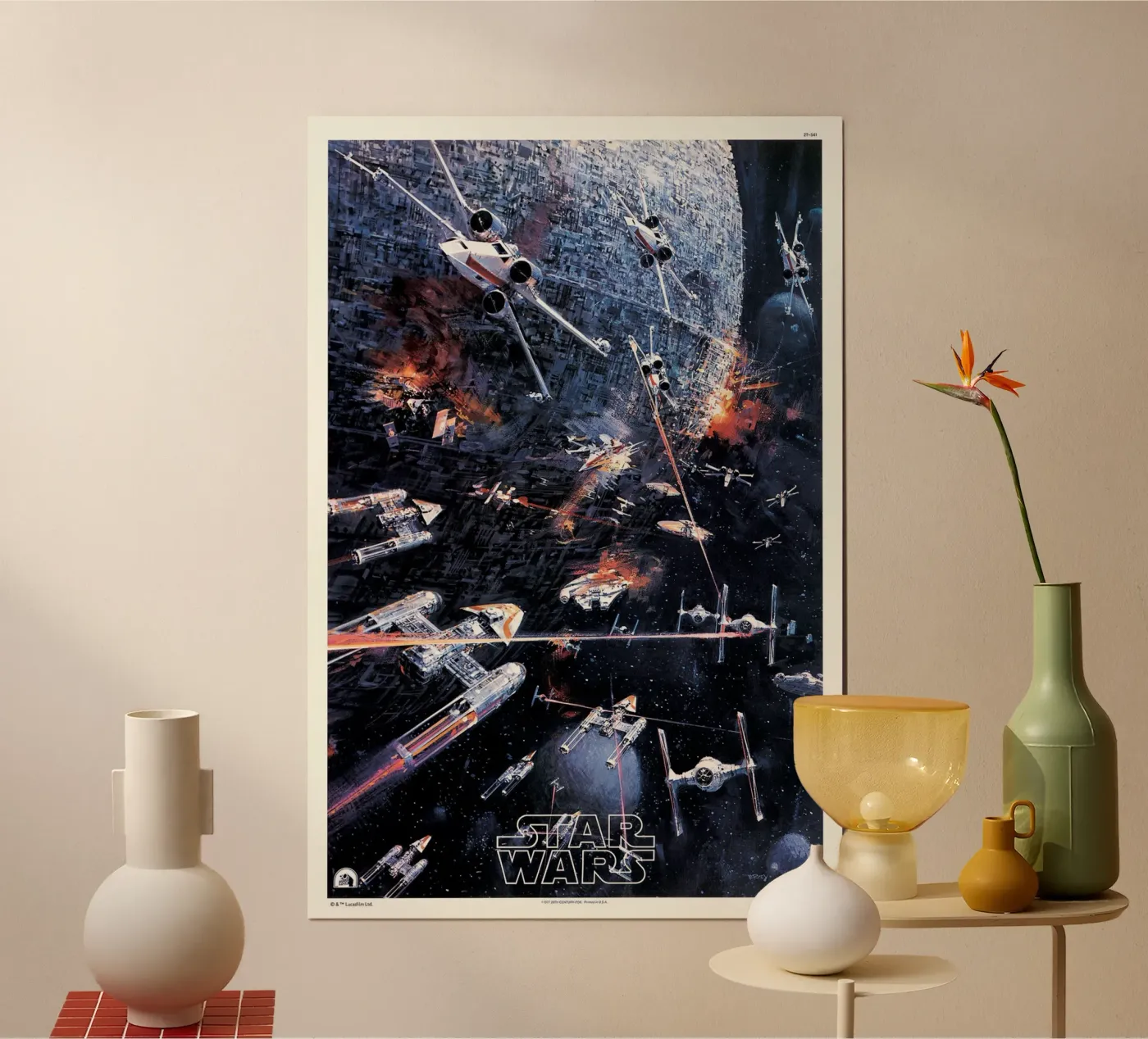 RETRO - STAR WARS GALAXY poster de Star Wars