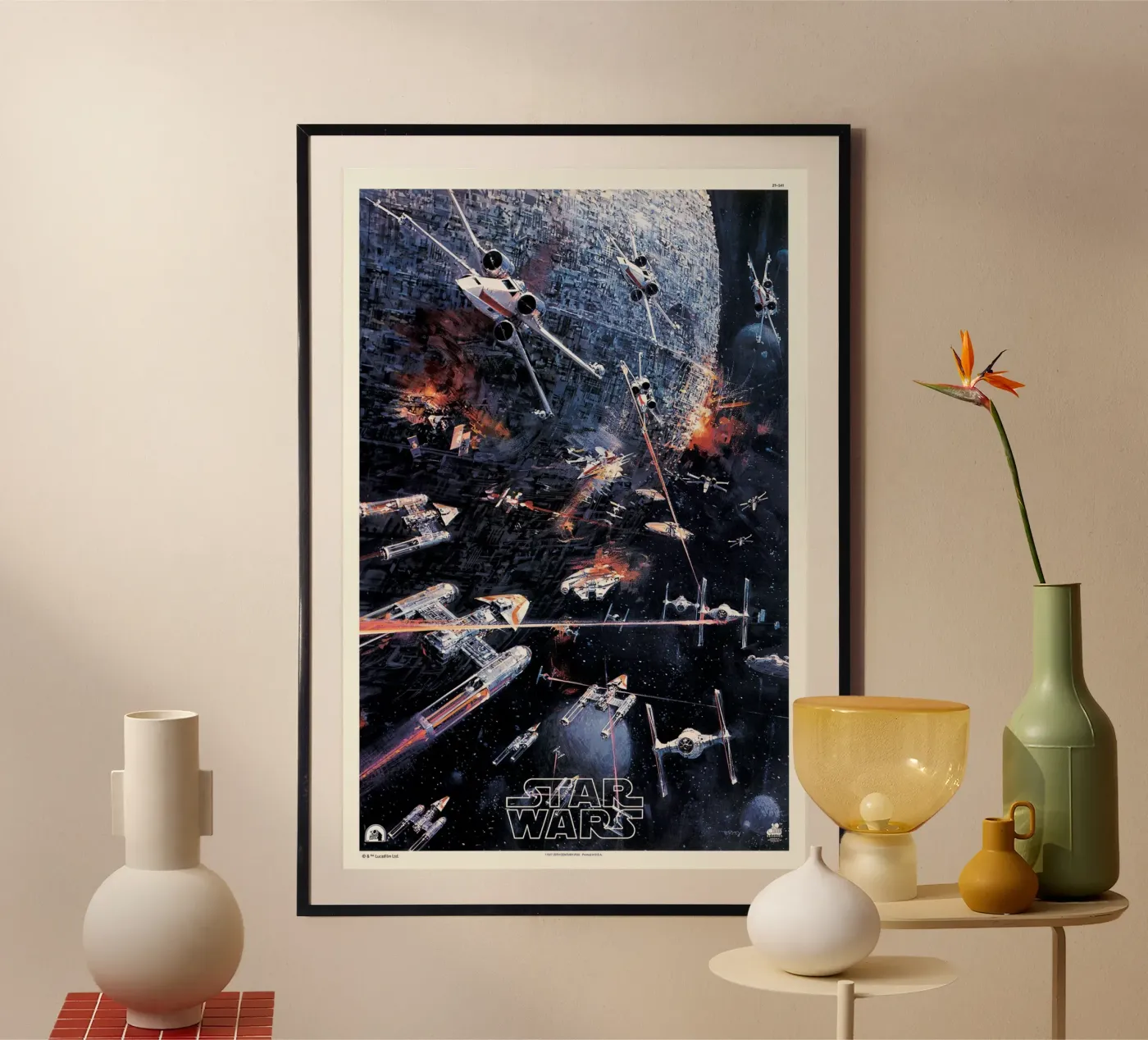 RETRO - STAR WARS GALAXY poster de Star Wars