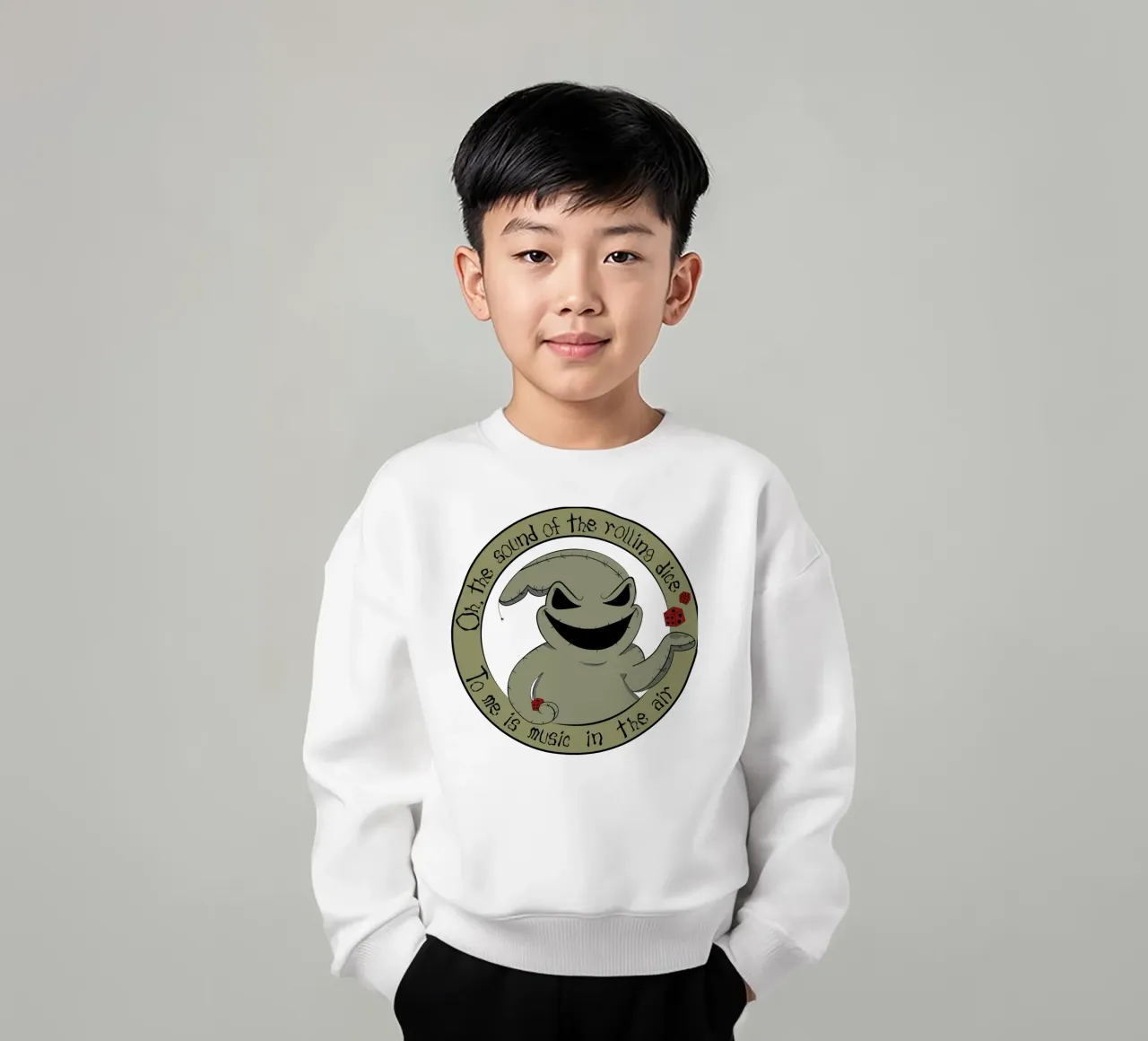 Oogie Boogie Man felpa bambino da Loobs