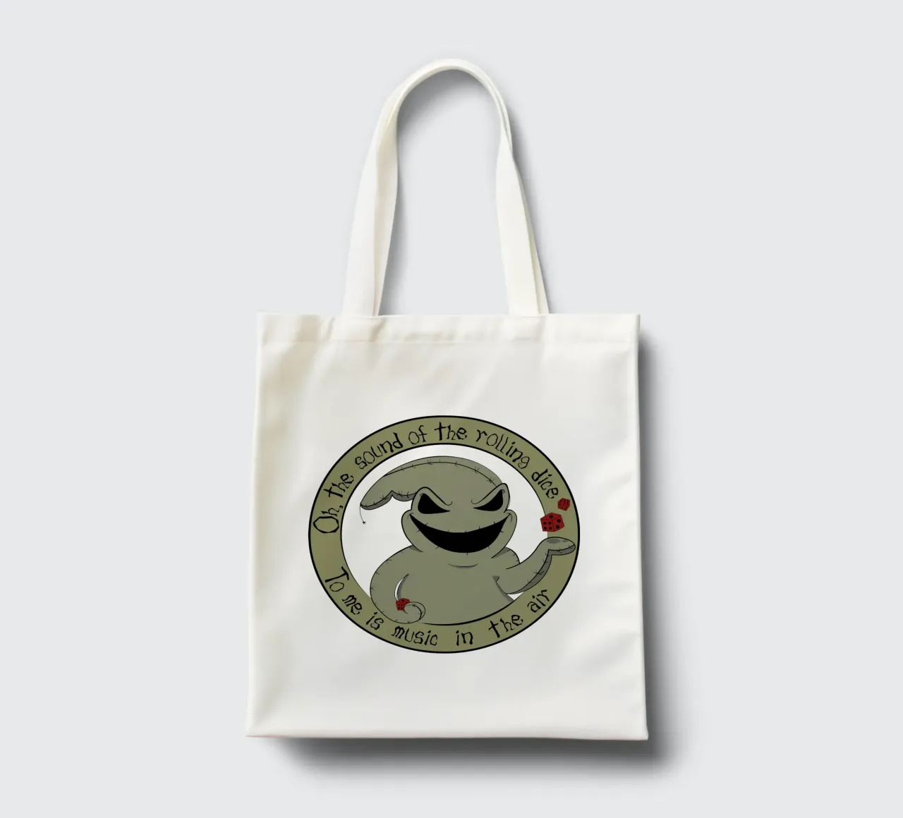 Oogie Boogie Man borsa in juta da Loobs