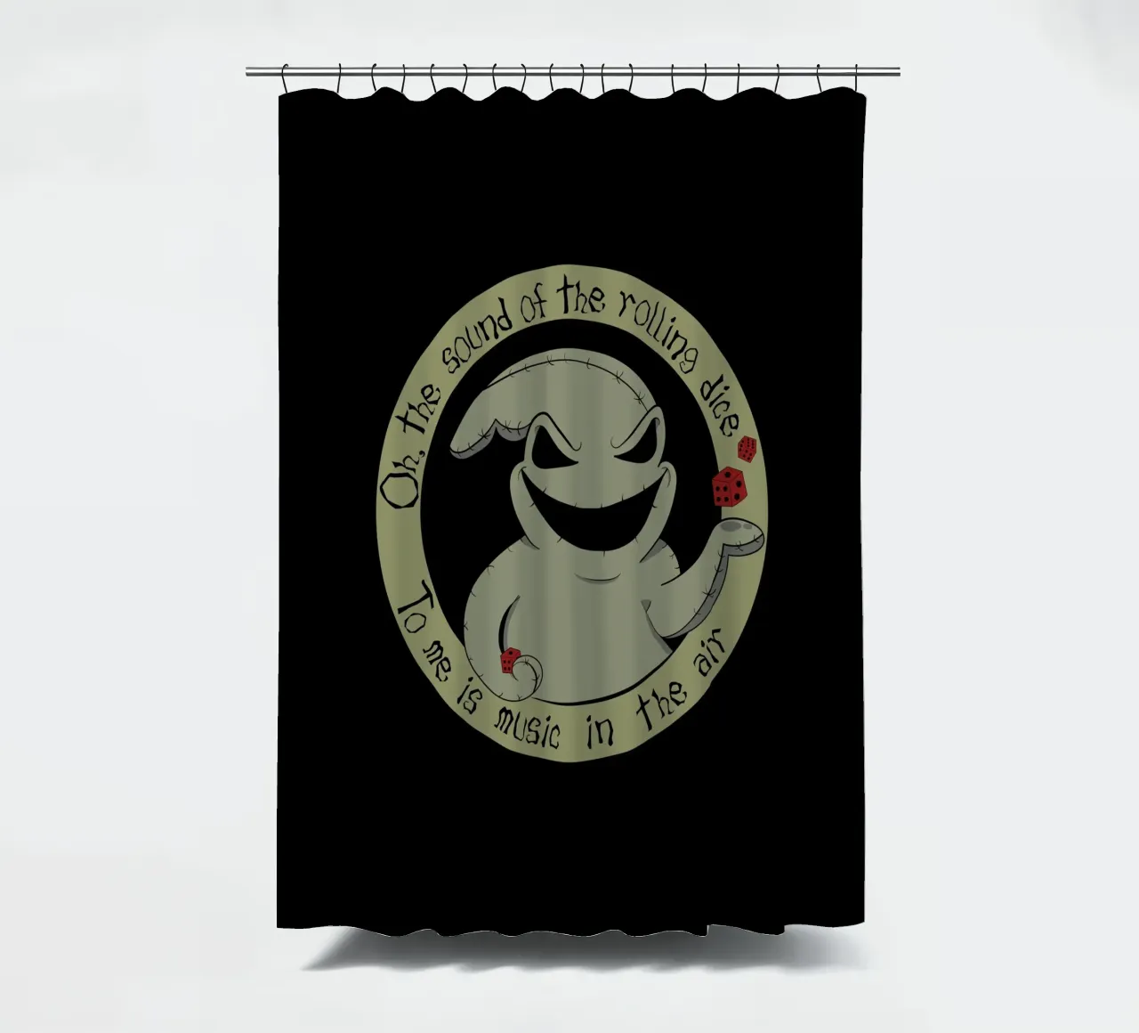 Oogie Boogie Man tenda da doccia da Loobs